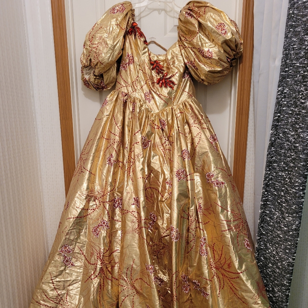 1991 style prom dress